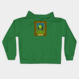 Framed Mona Peasa Kids Hoodie